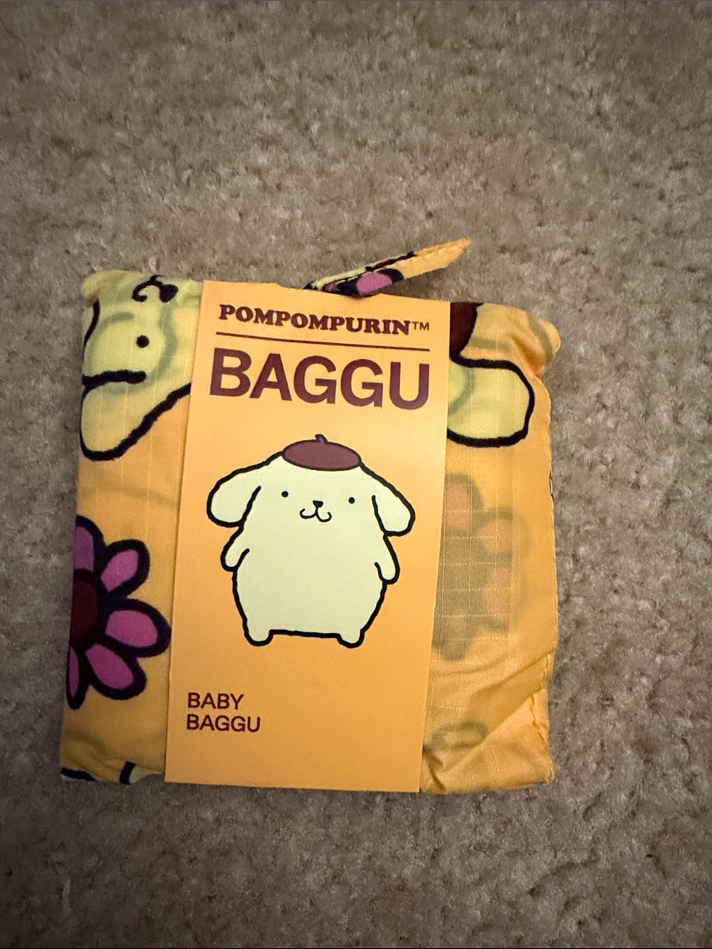 NWT baby baggu pompompurin